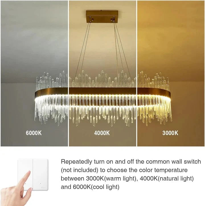 Lustre NIGMA Ovale LED