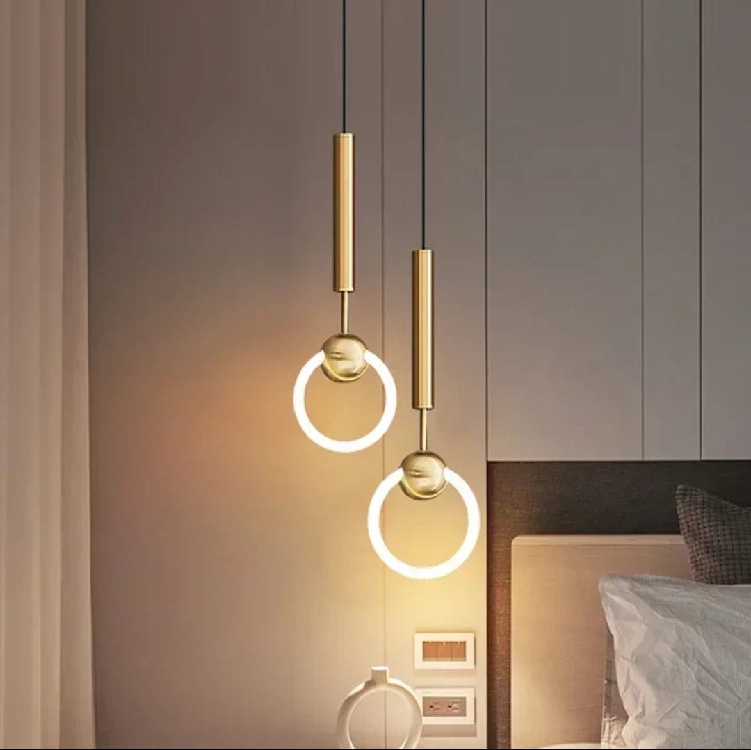 Suspension cercle LED