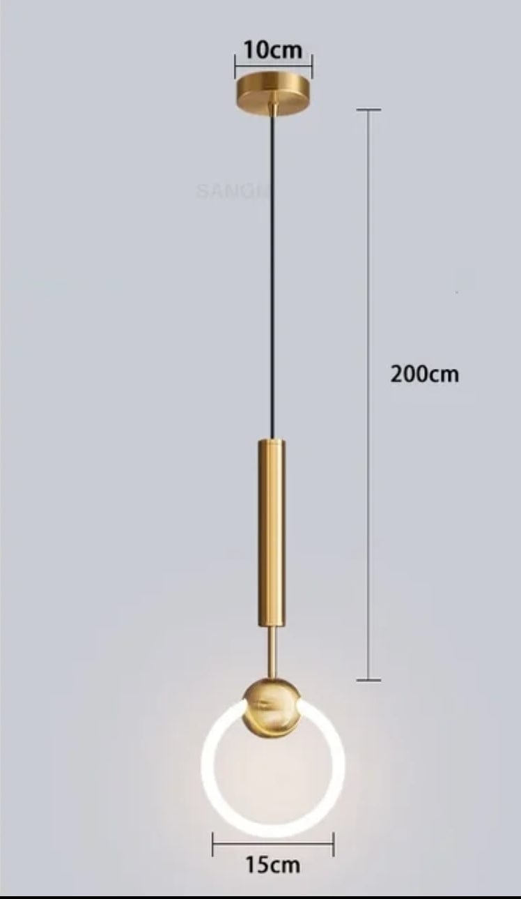 Suspension cercle LED