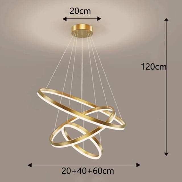 SUSPENSION VARTIS GOLD 60CM
