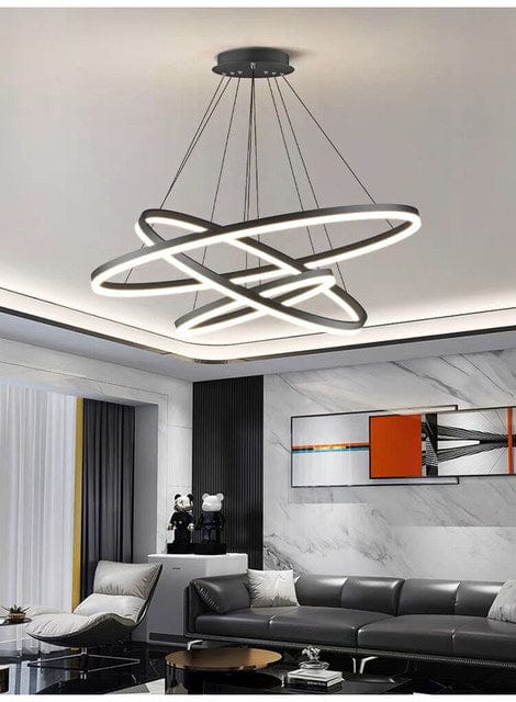 suspension VARTIS noir 80CM