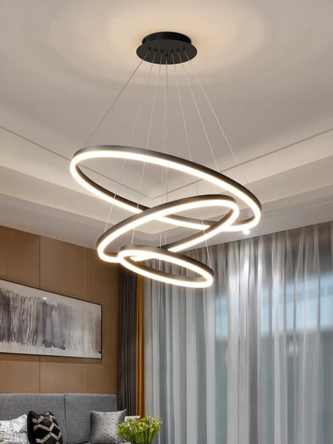 suspension VARTIS noire 50 CM