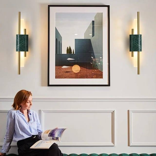 APPLIQUE MURALE MARBRE