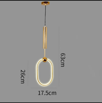 Suspension OLMO LED Gold