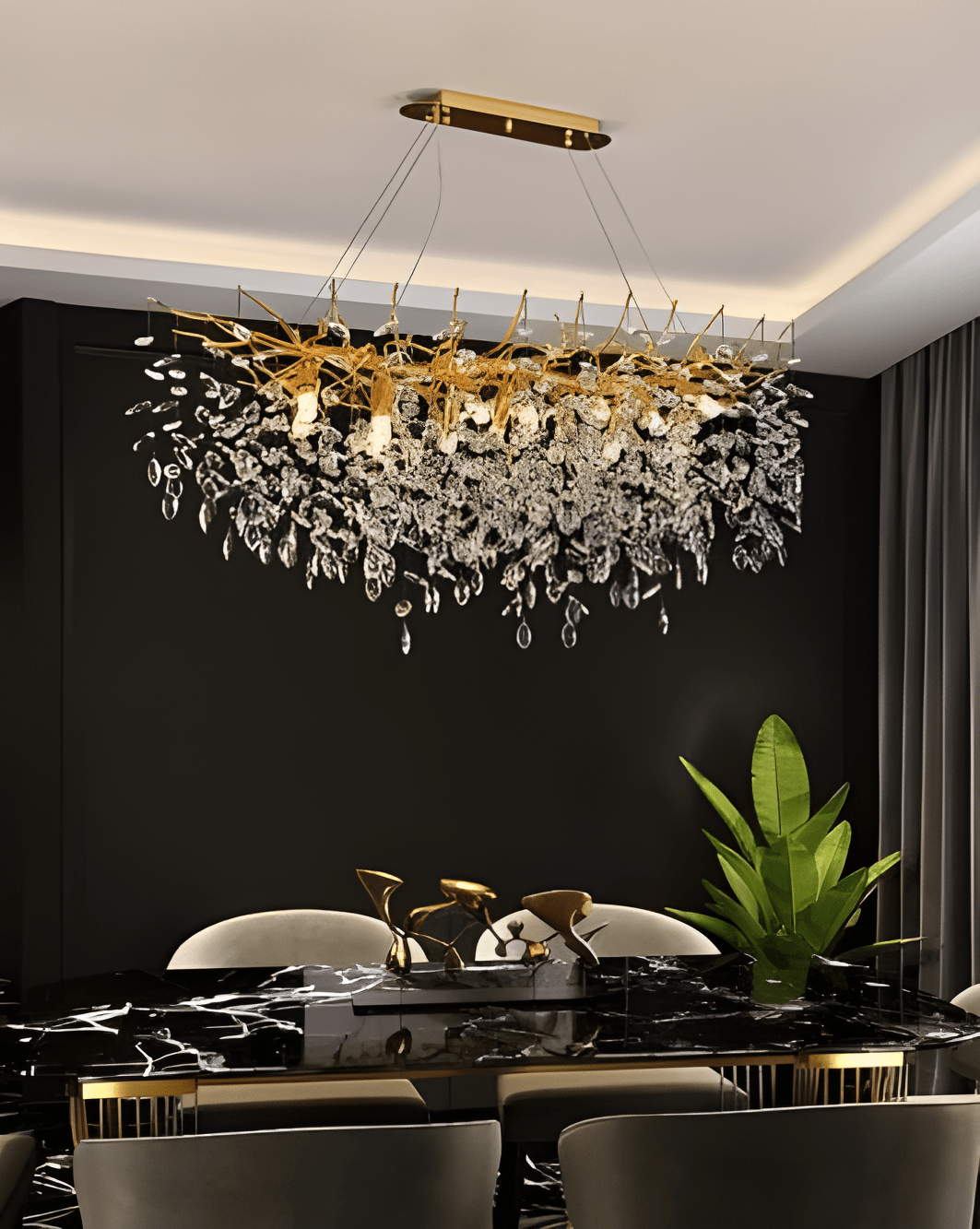 Lustre GLAM Ovale