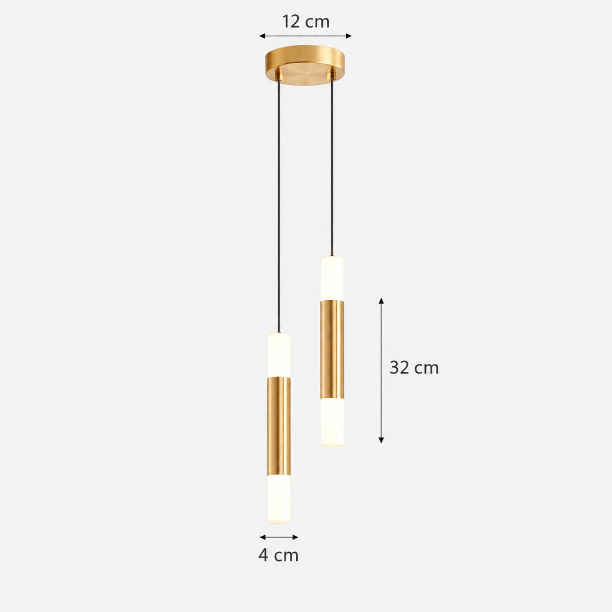 Suspension Duo AUREA  GOLD