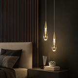 Suspension Duo ELARA – Goutte Dorée