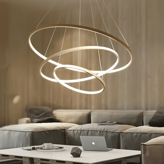 Lustre TRIPLE CERCLES Gold